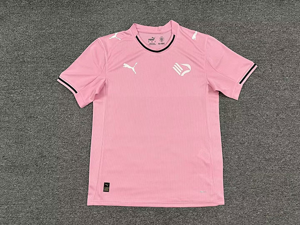 25-26 Season Palermo Home Pink Color Football Jersey