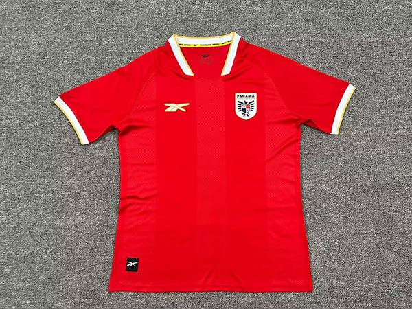 25-26 Season Panama Home Red Color Football Jersey