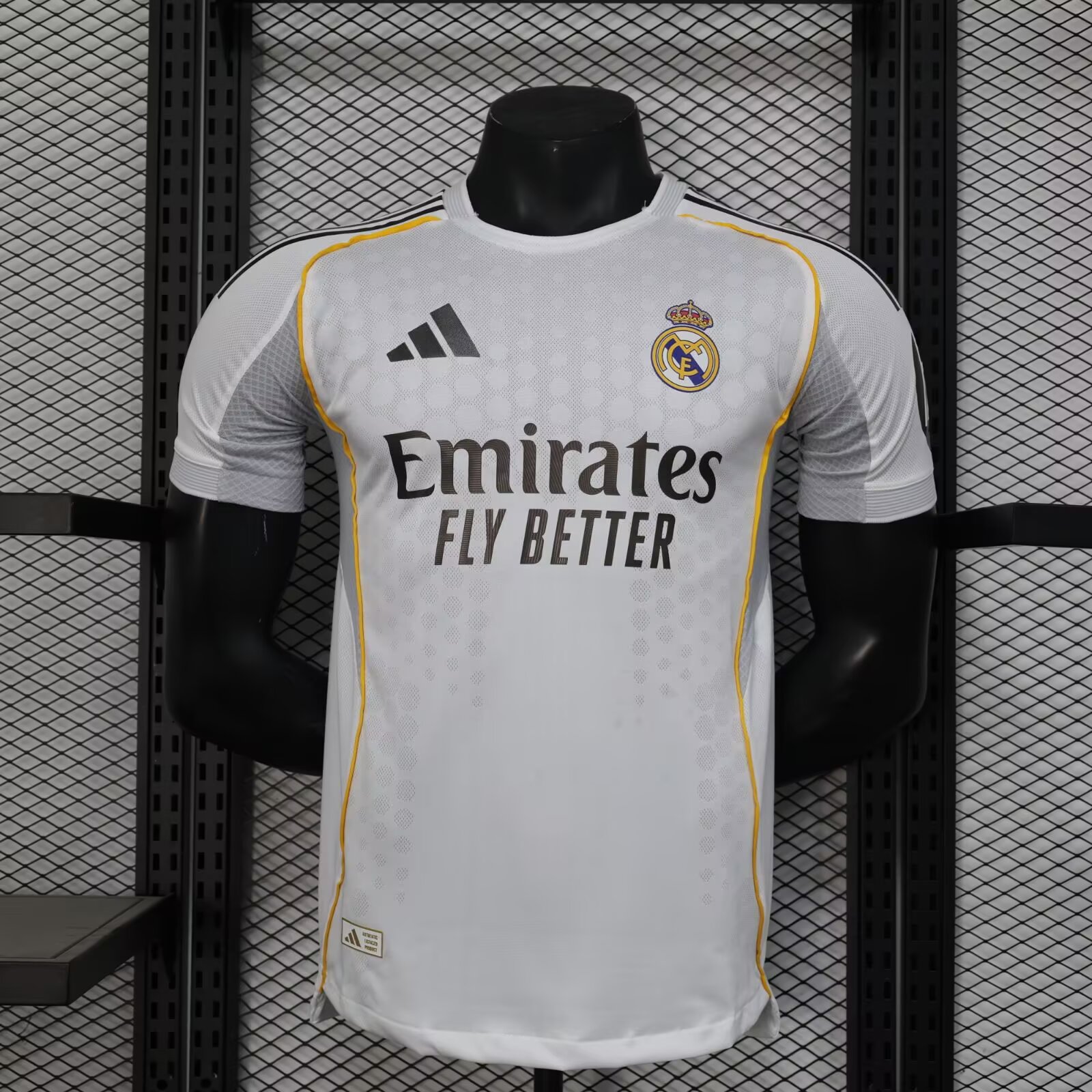 25-26 Season Real Madrid Home White Color Football Jersey(Player Version)