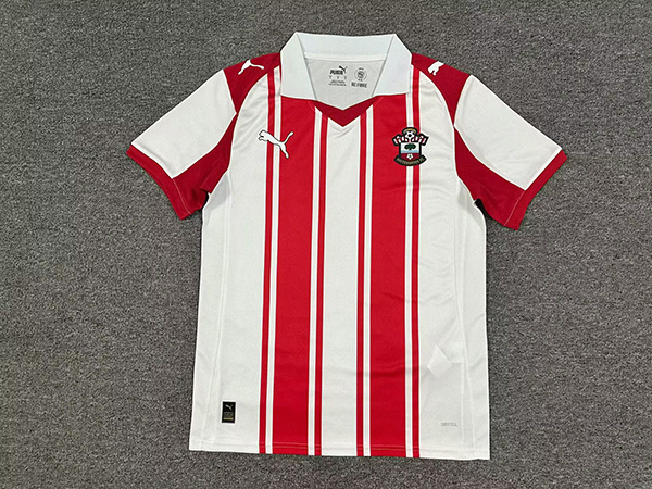25-26 Season Southampton Home Red Color Football Jersey