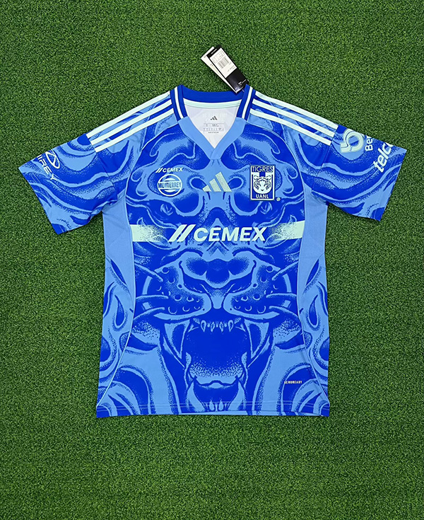 25-26 Season Tigres Away Blue Color Football Jersey
