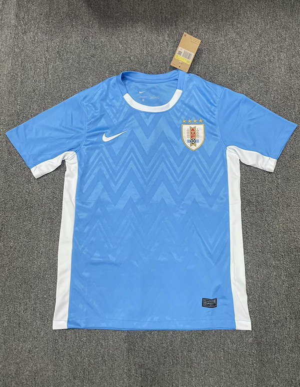 25-26 Season Uruguay Home Blue Color Football Shirt