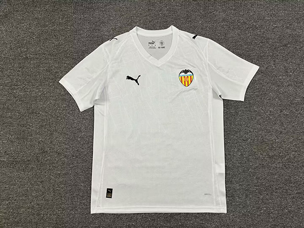 25-26 Season Valencia Home White Color Football Jersey