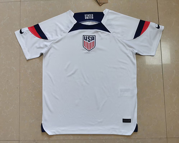 2022 World Cup USA Home White Color Soccer Jersey